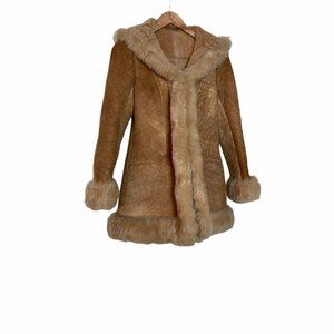 70s Sawyer Napa Abercrombie Fitch Shearling